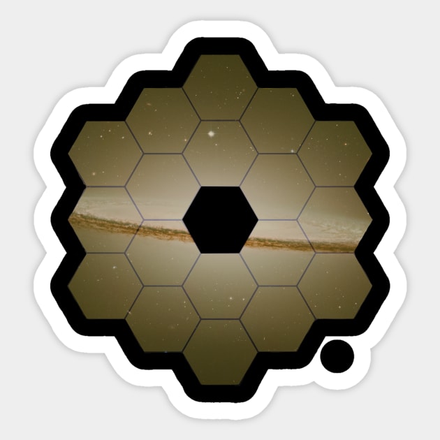 James Webb Telescope Sticker by Scrap Heap Shop